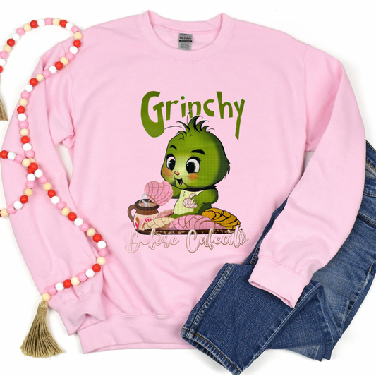 Grinchy Before Cafecito Sweater