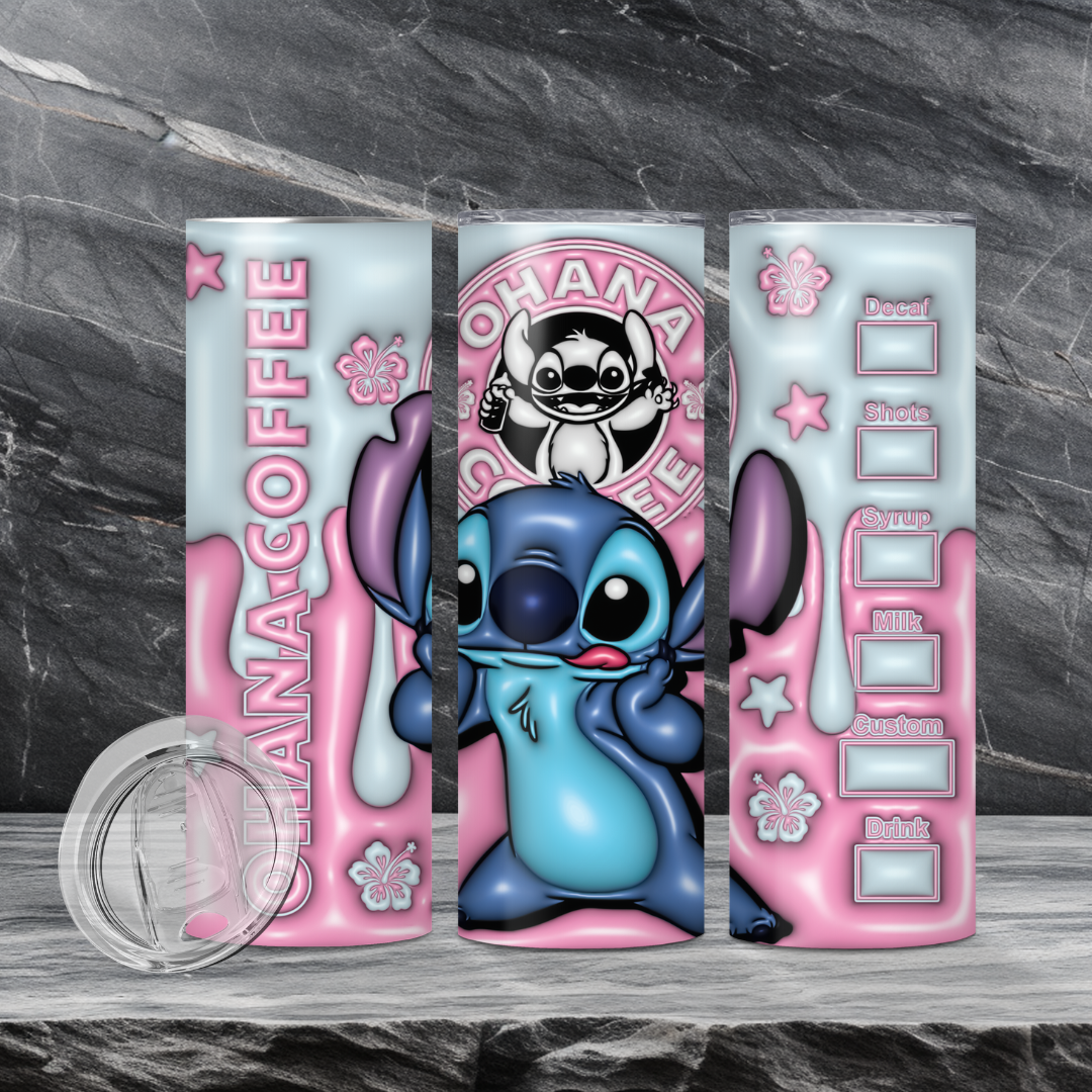 Alien Ohana 20oz Tumbler