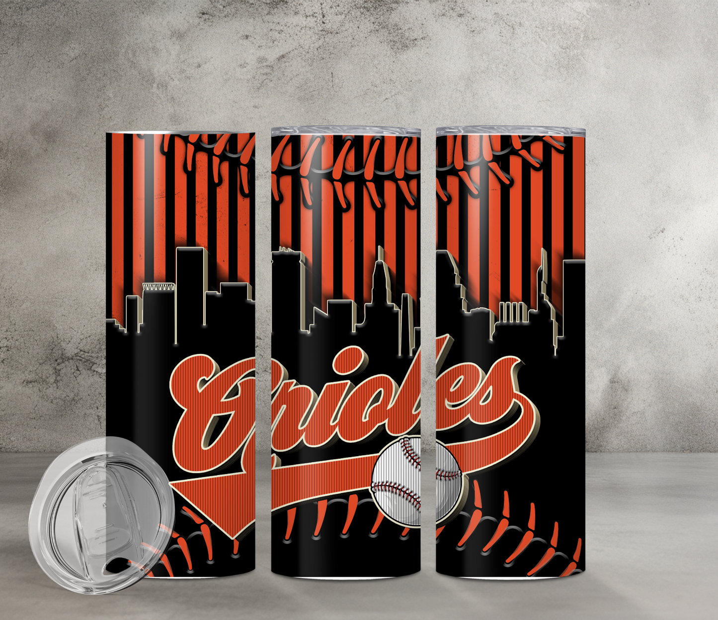 Baltimore Baseball Tumbler