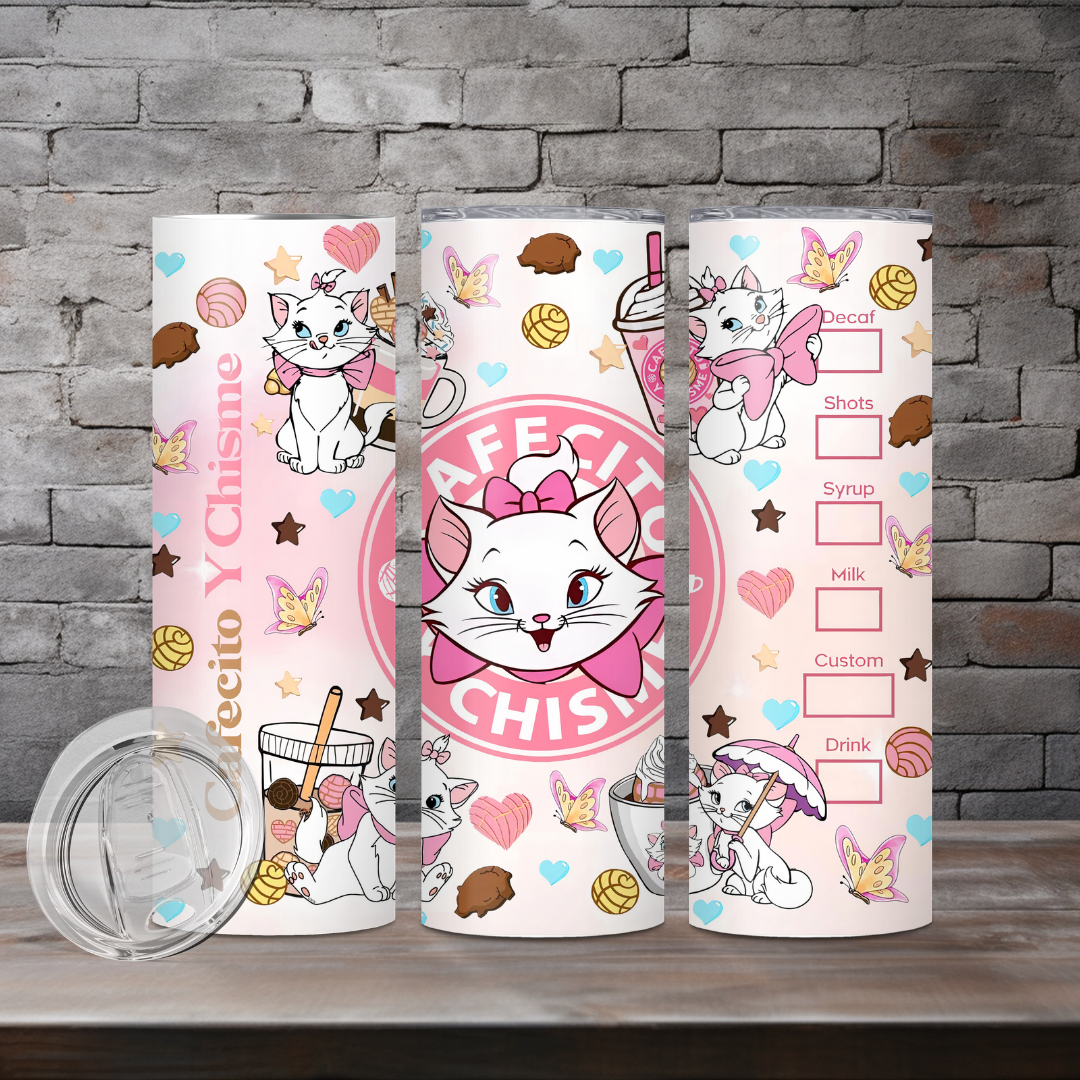 Cats y Chisme Tumbler