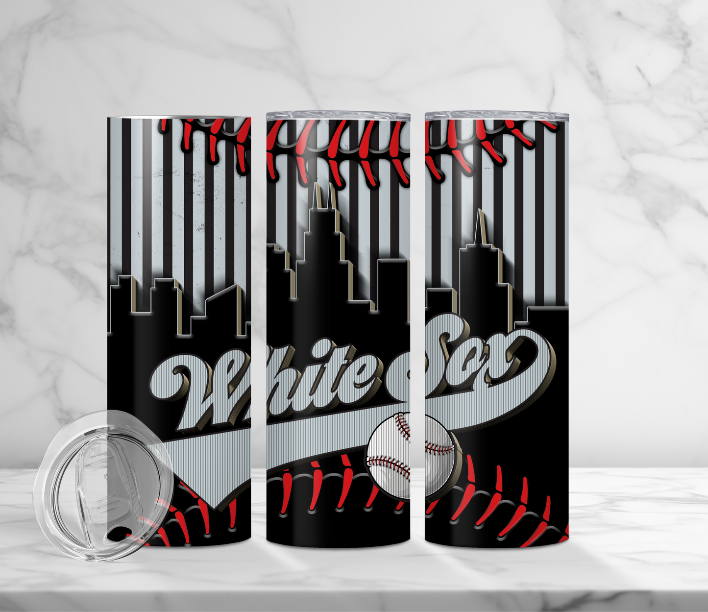 W Sox 20oz Tumbler