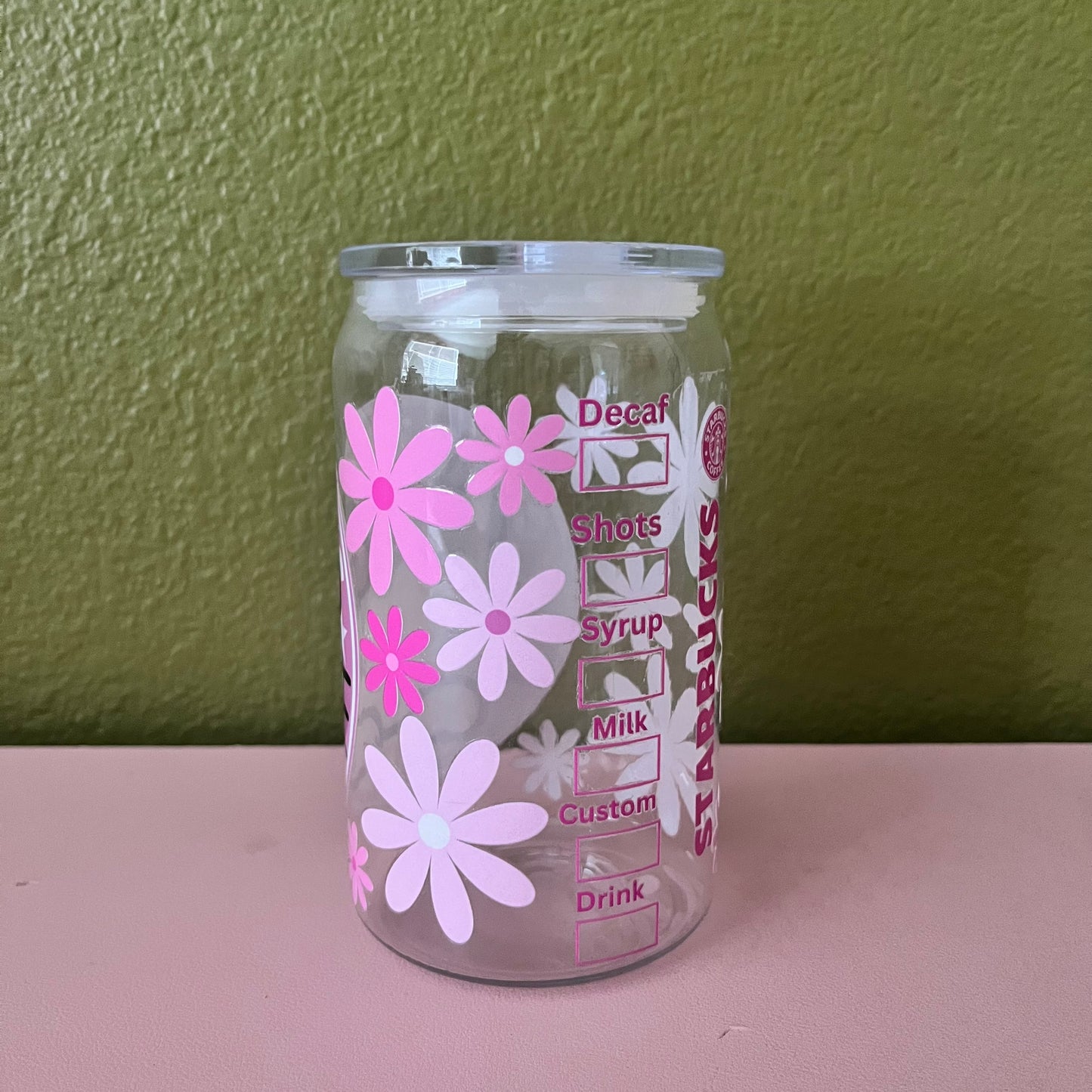 Kids HK Pink Flowers Cup