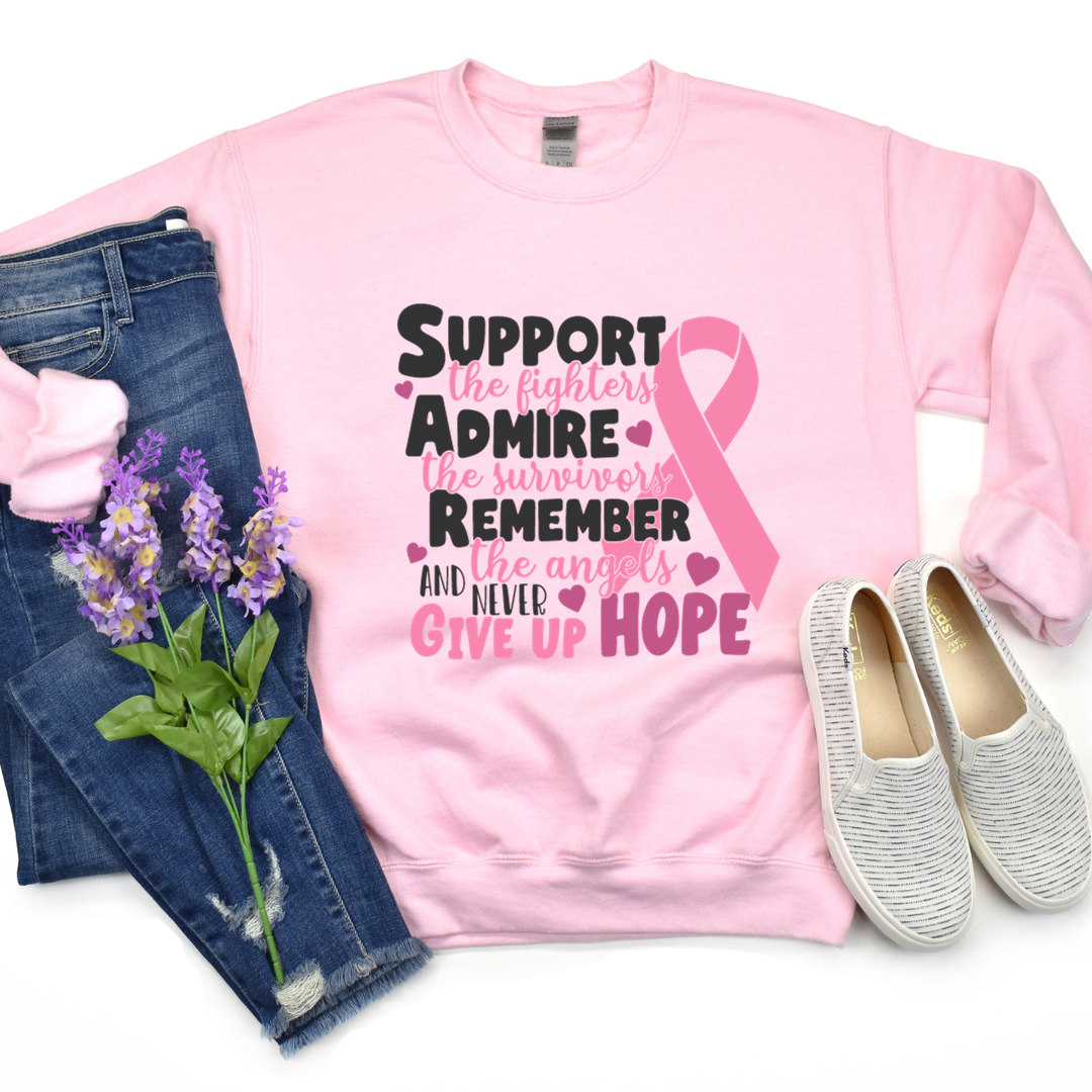 Support Admire Remember