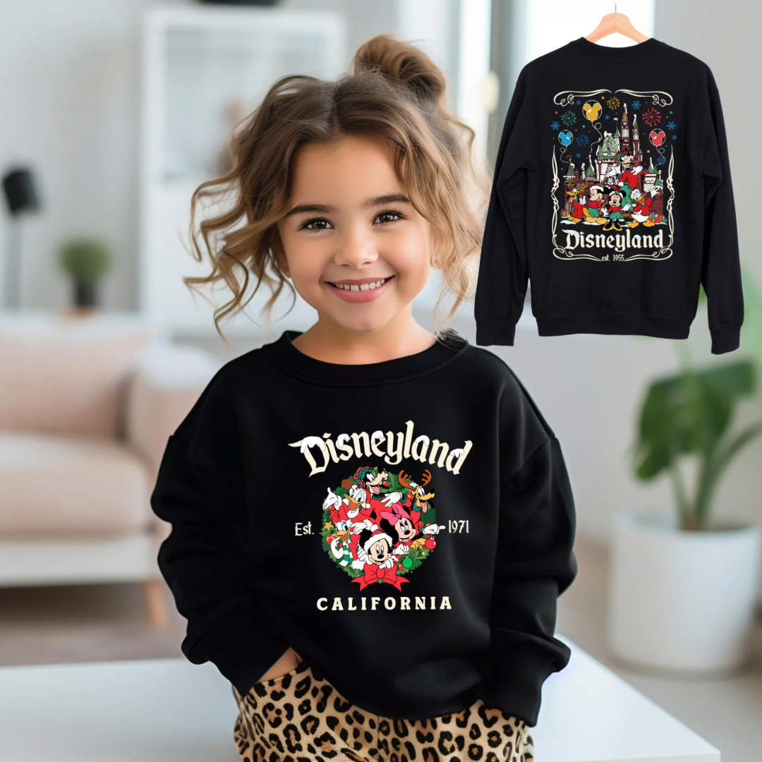 Kids Disnylnd Christmas Sweater