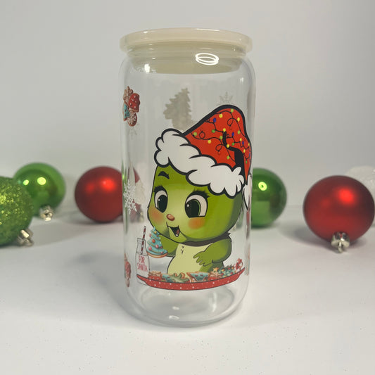 Baby Santa Grinch Cup