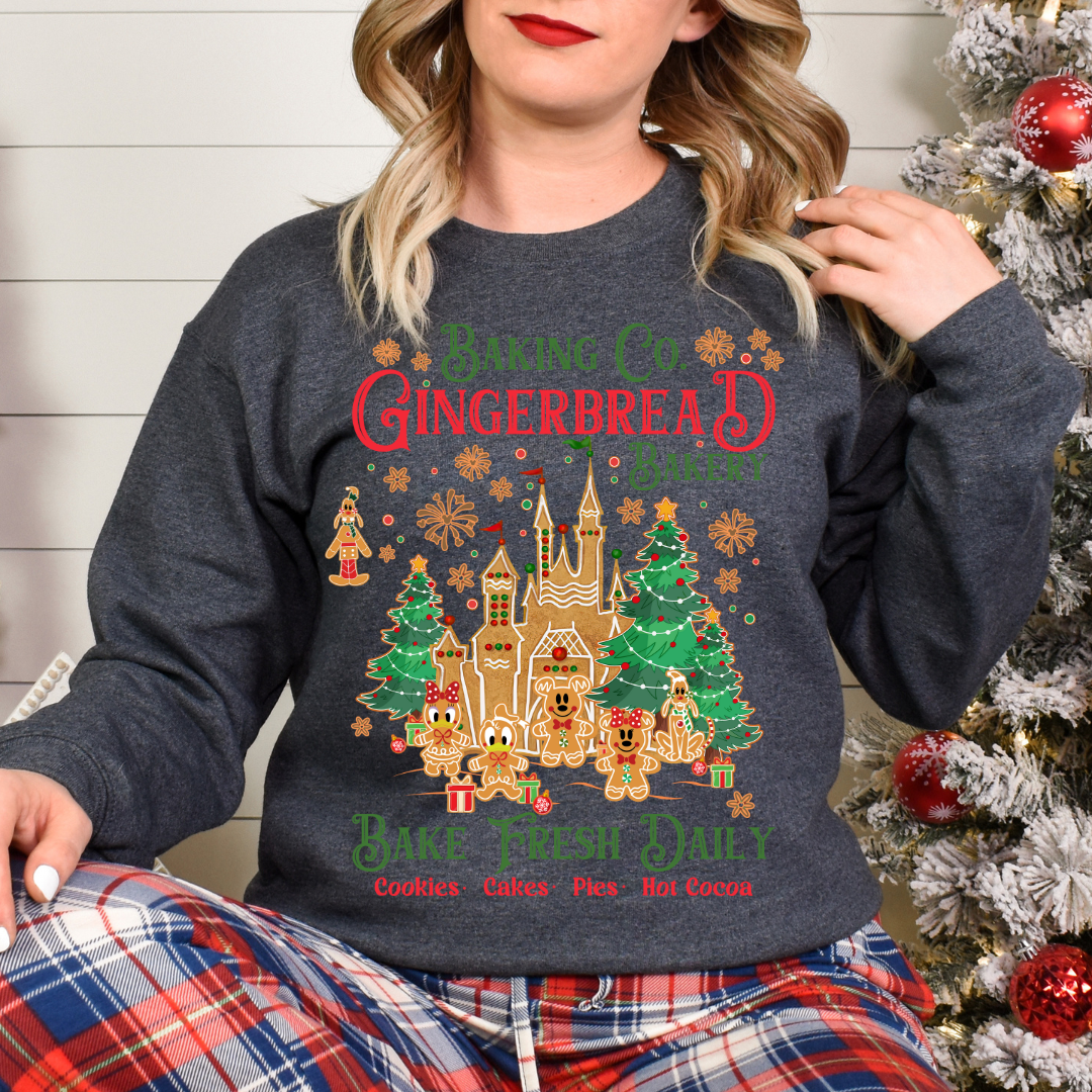 Main Street Gingerbread Bakery Sweater