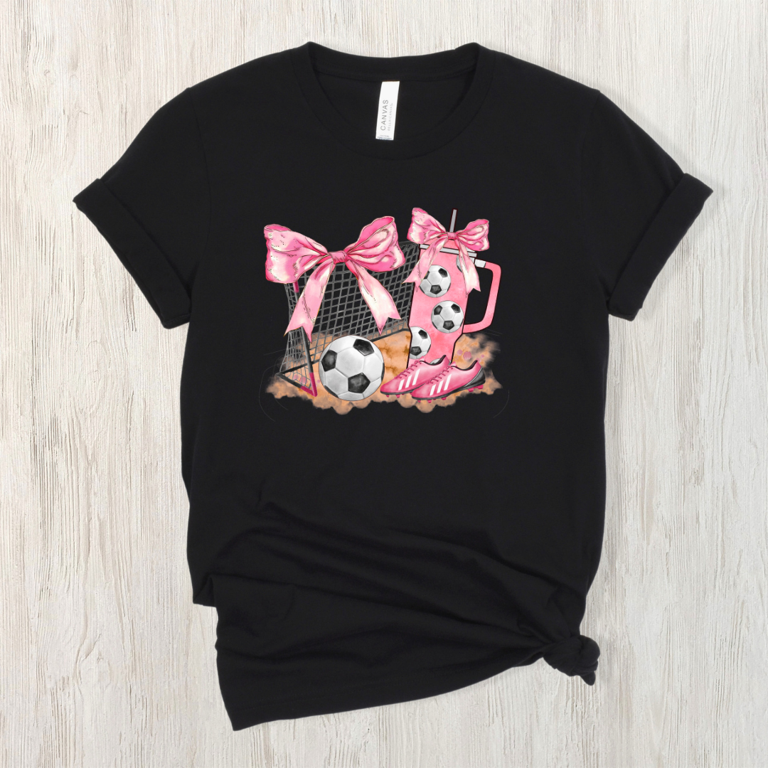 Pink Soccer Vibes Shirt or Sweater