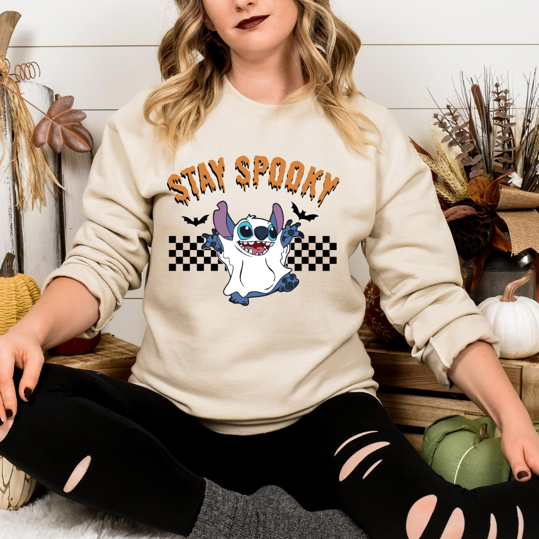Stay spooky Alien Sweater