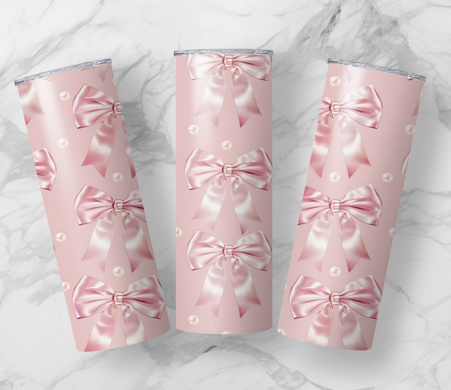 Pink Bows 20oz Tumbler