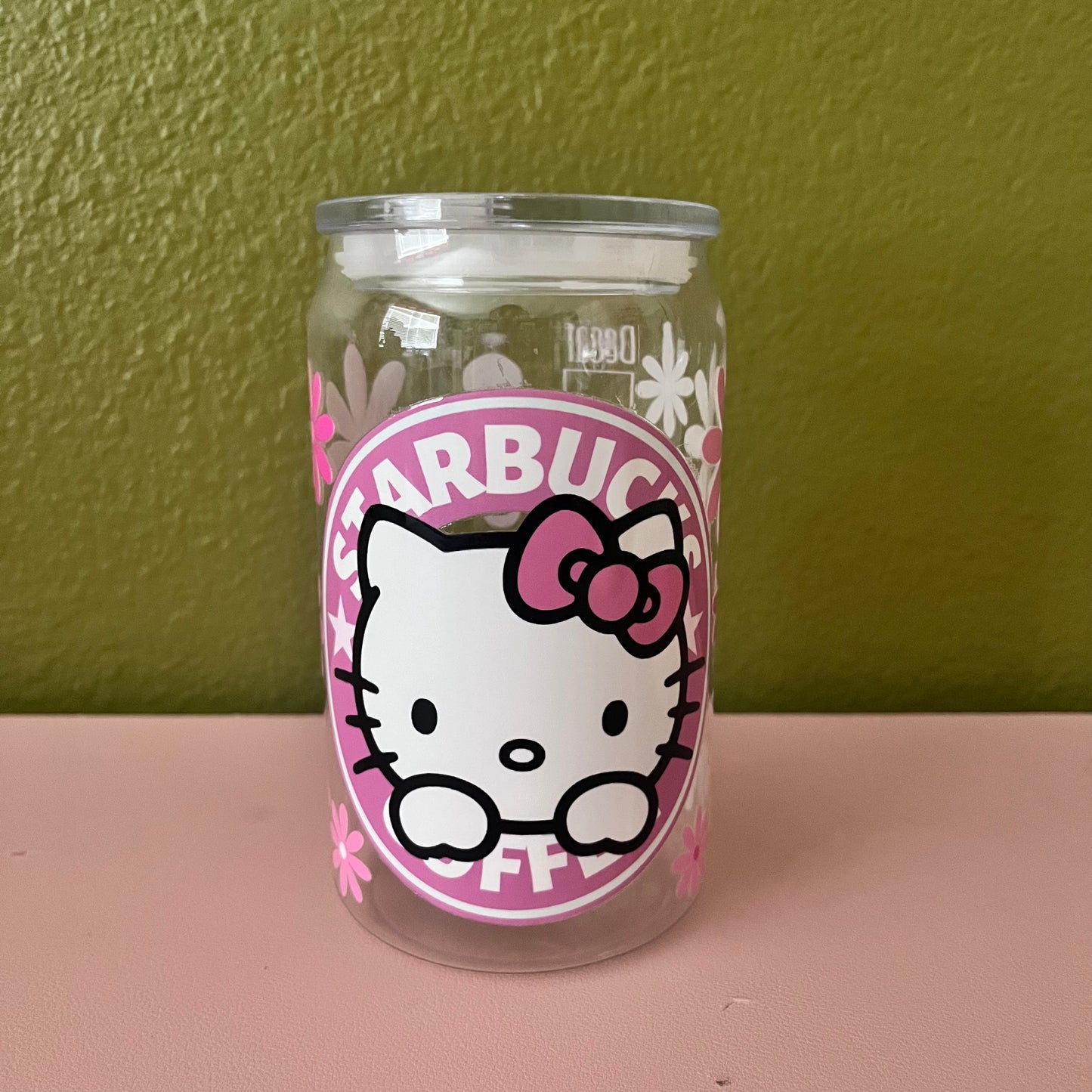 Kids HK Pink Flowers Cup