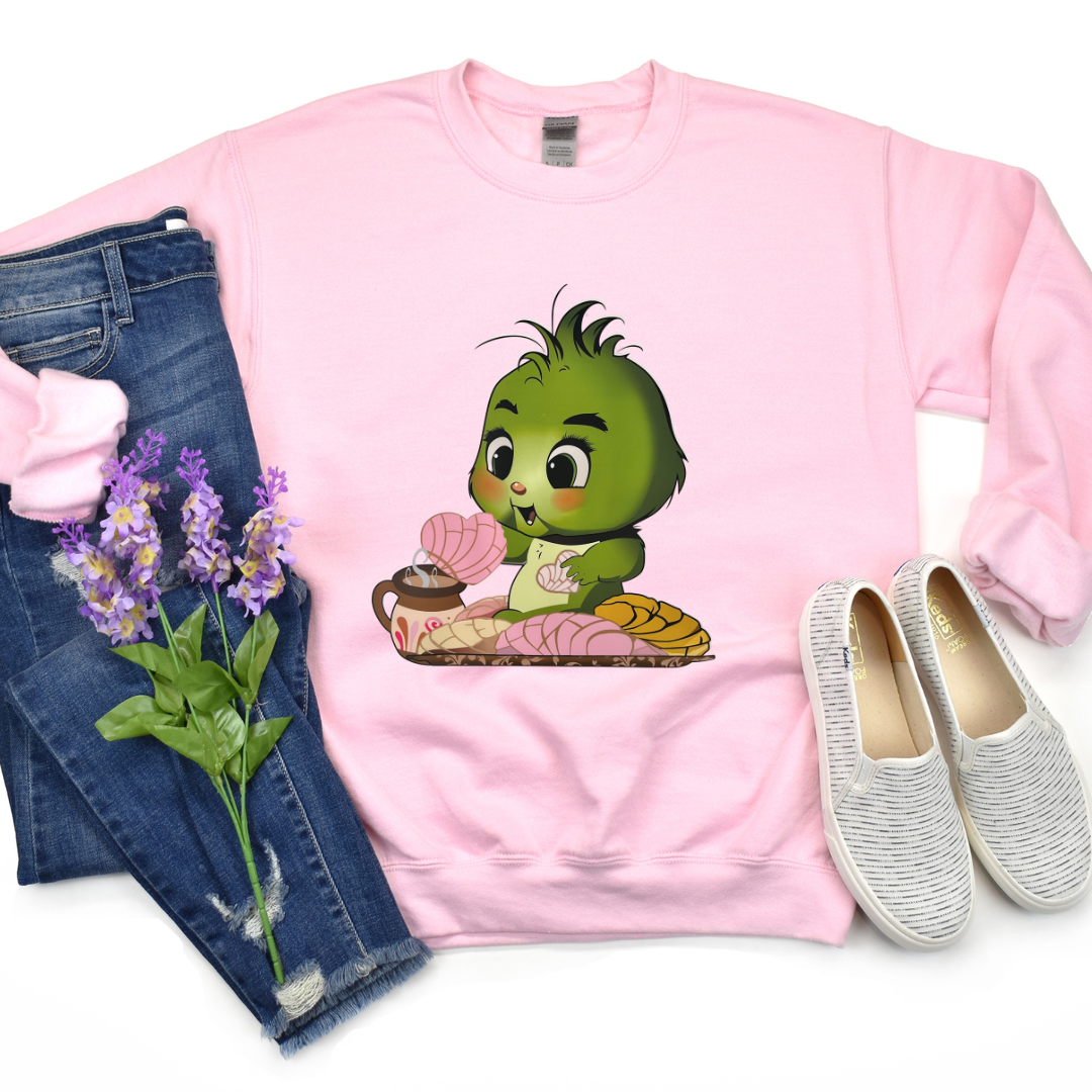 Grinchy Concha Sweater
