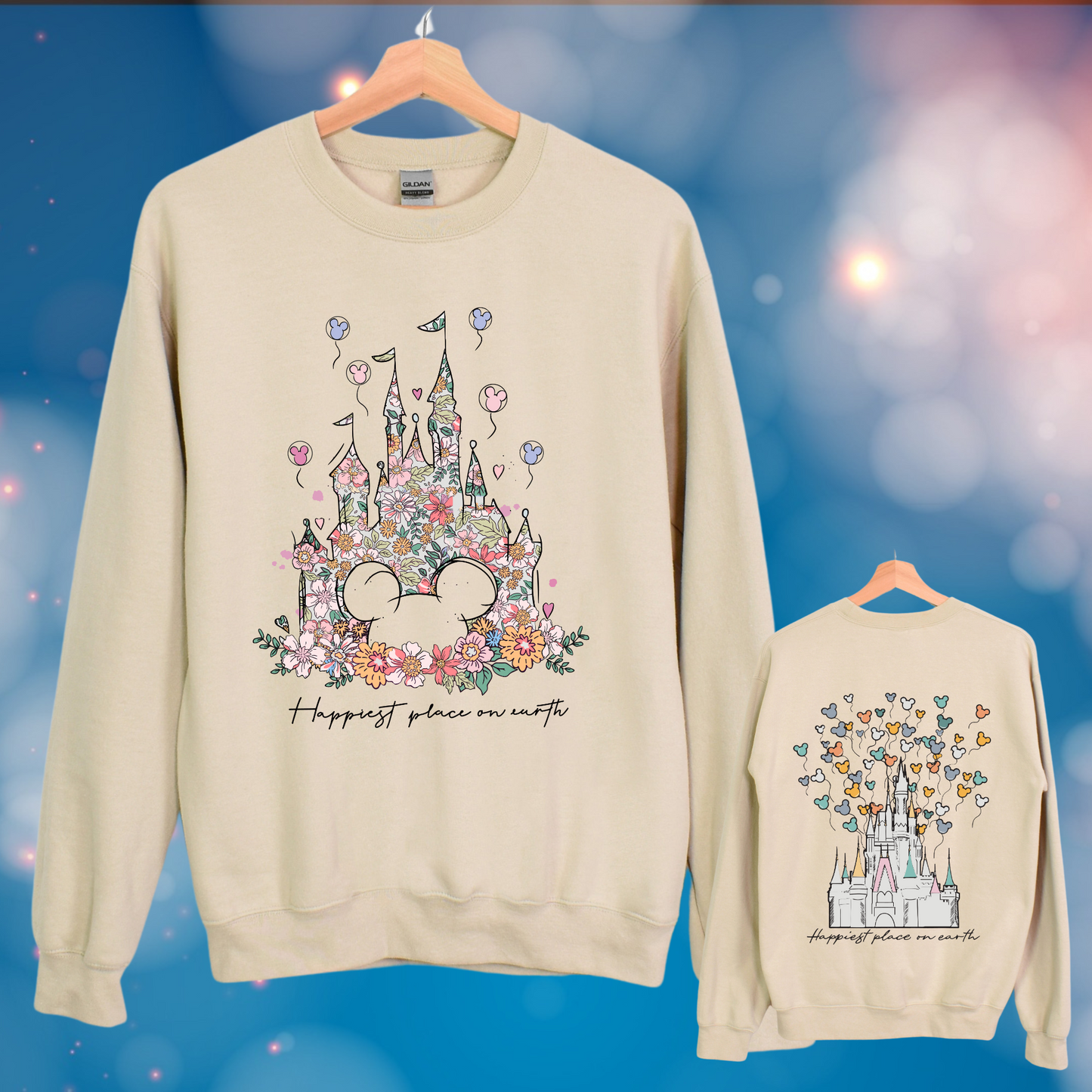 Happiest Place on Earth Shirt or Sweater