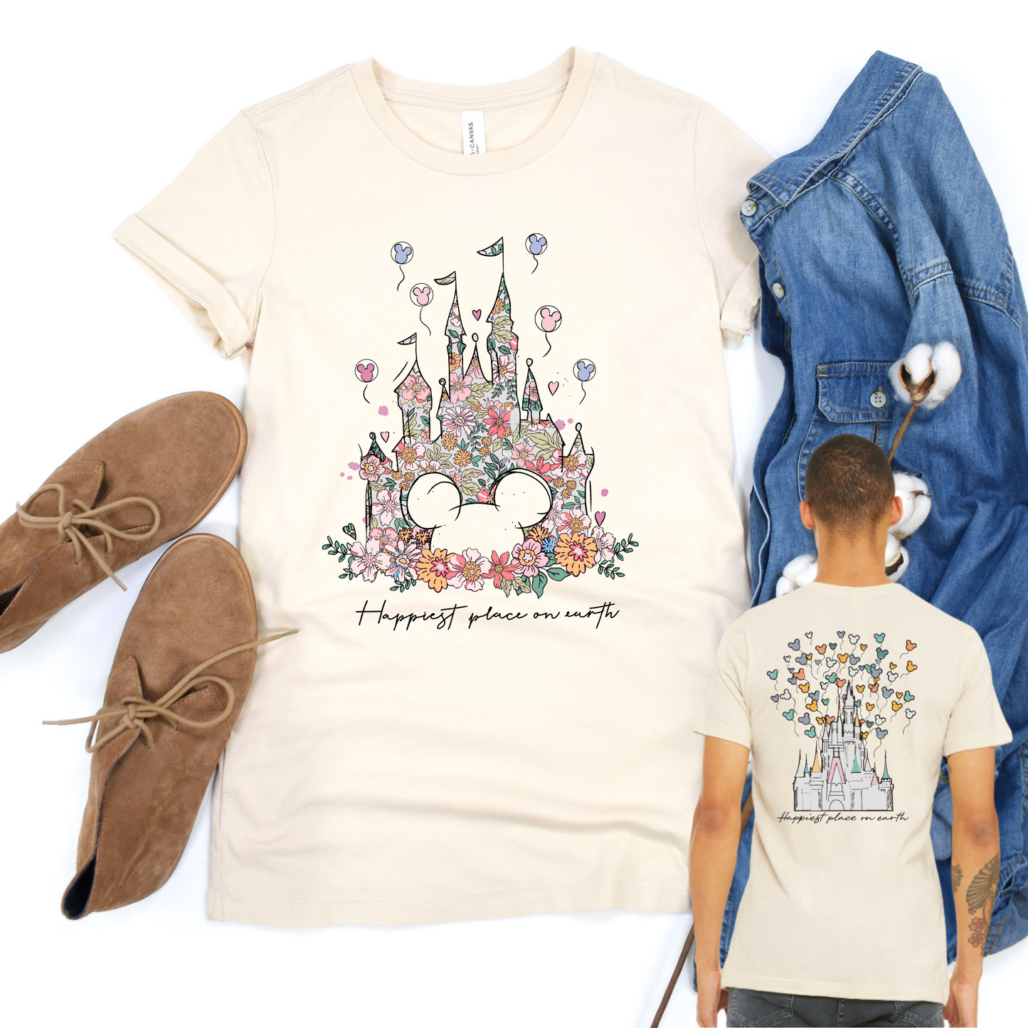 Happiest Place on Earth Shirt or Sweater