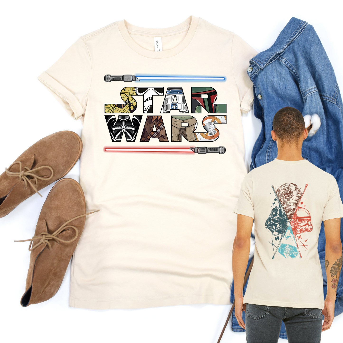 Star Warzz Shirt or Sweater
