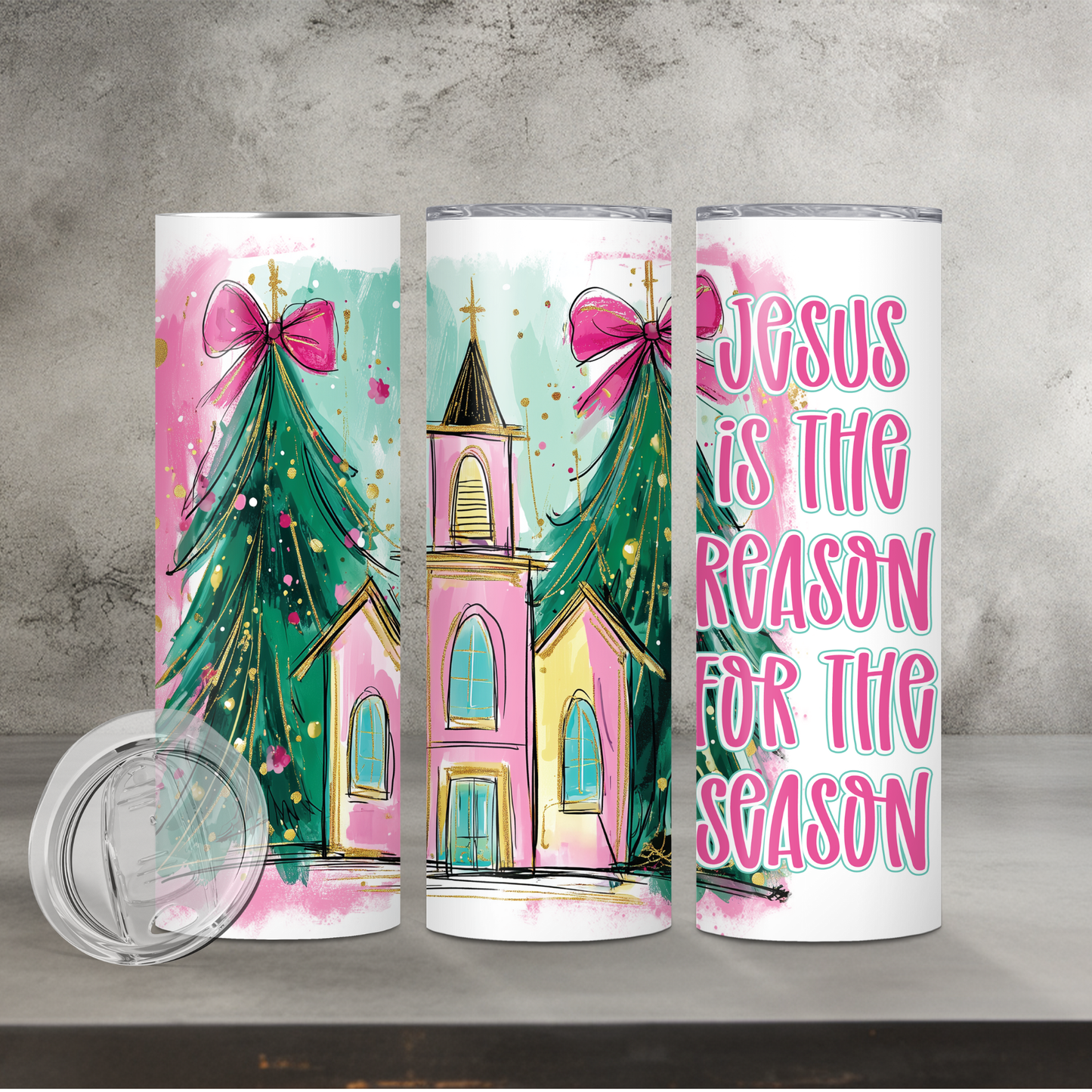 Jesus Reason for Season Tumbler 20oz