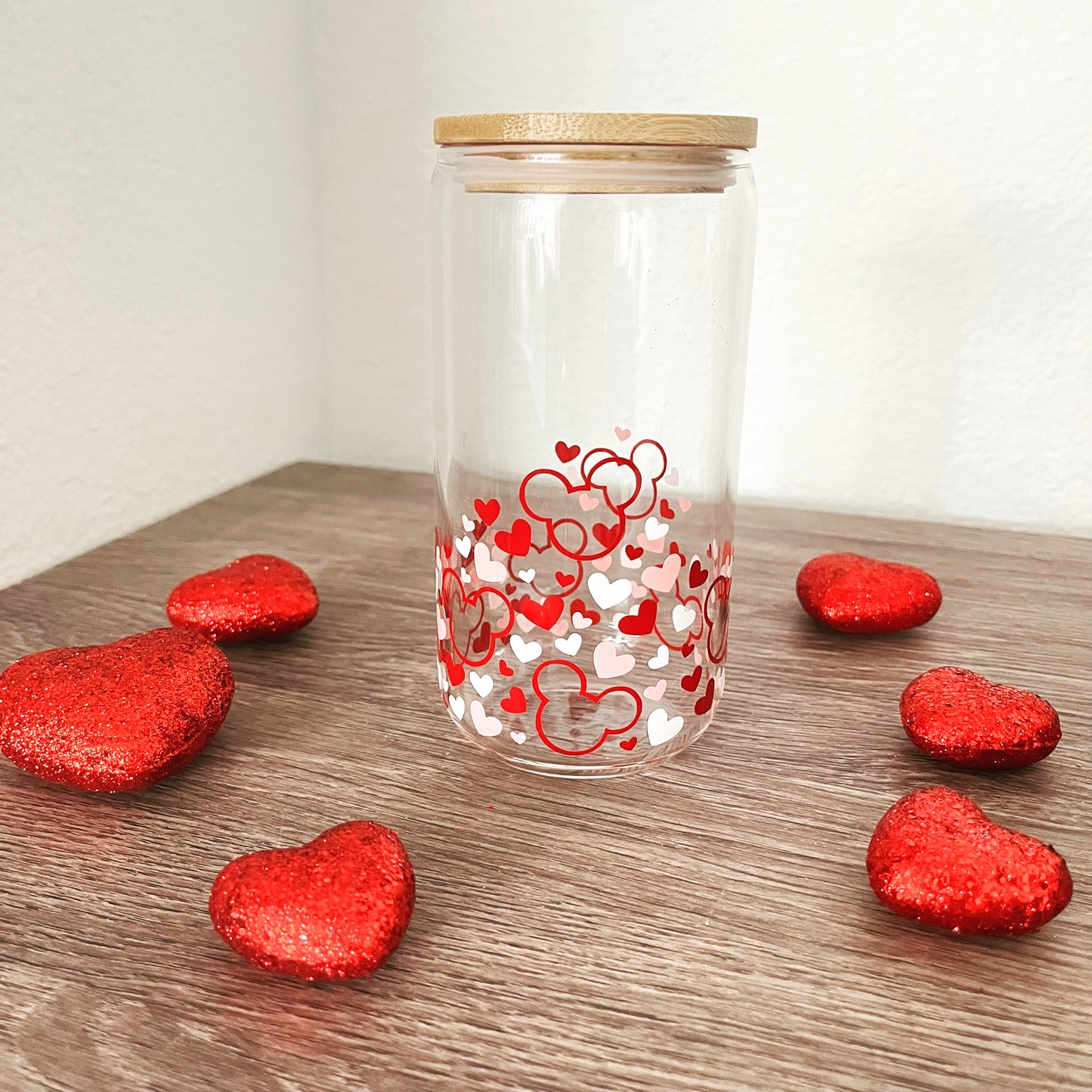 Mouse Love Glass Cup