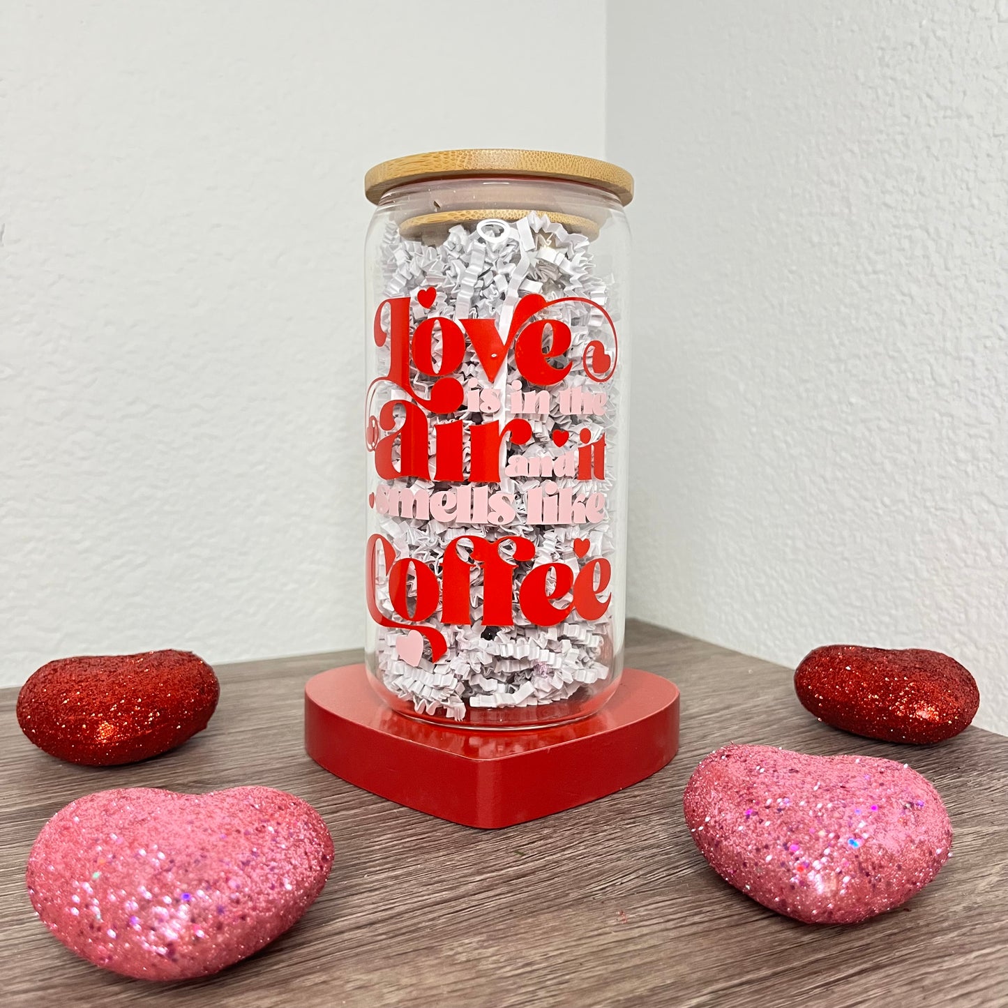 Love is in the Air & Smells Like Coffee Cup