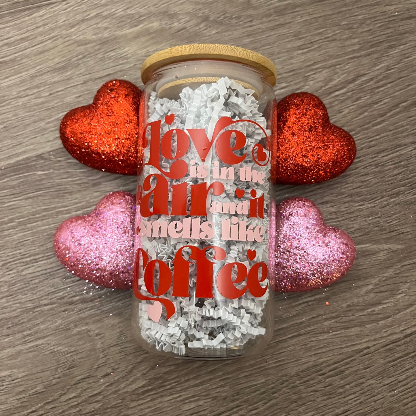 Love is in the Air & Smells Like Coffee Cup