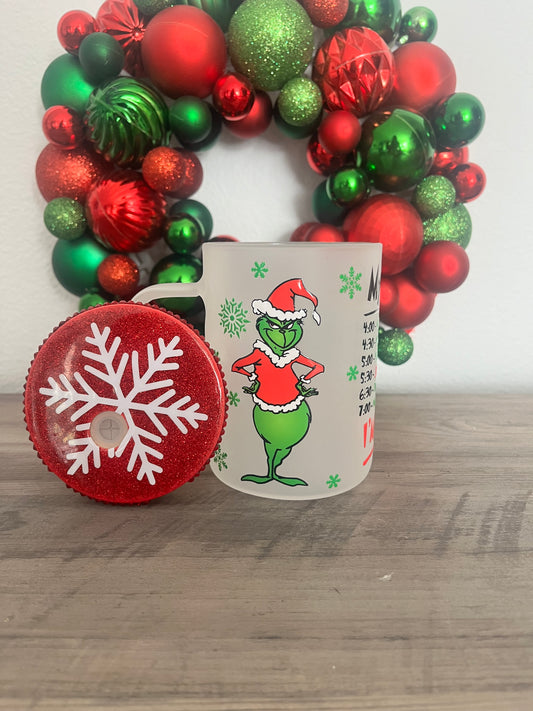 Grinchmas Schedule Mug