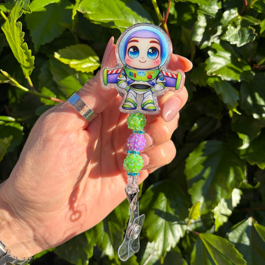 Space Man Badge Reel