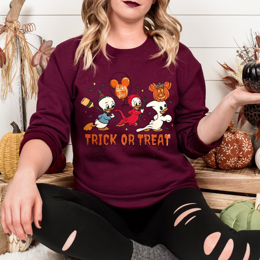 Trick or Treat Ducks Sweater