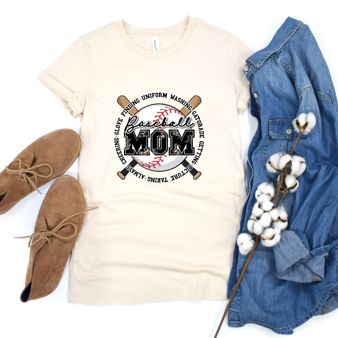 Baseball Mom Shirt or Sweater