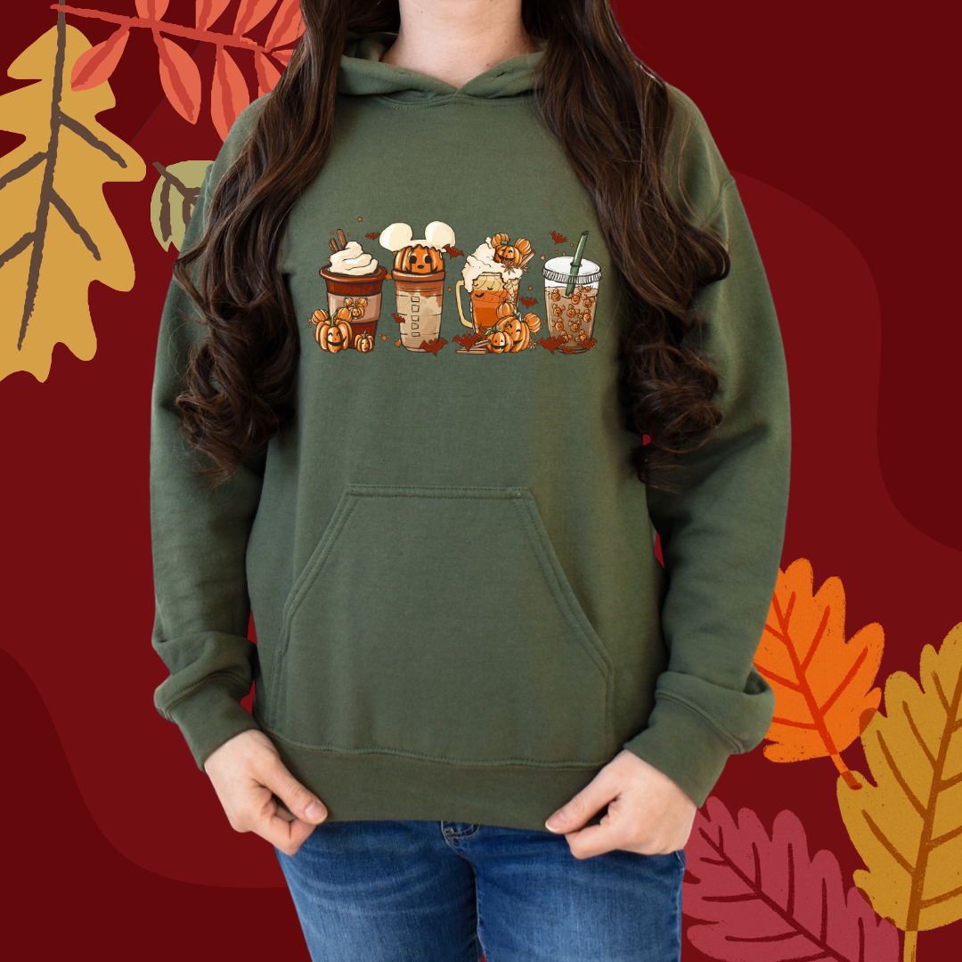 Pumpkin Mouse Latte Hoodie