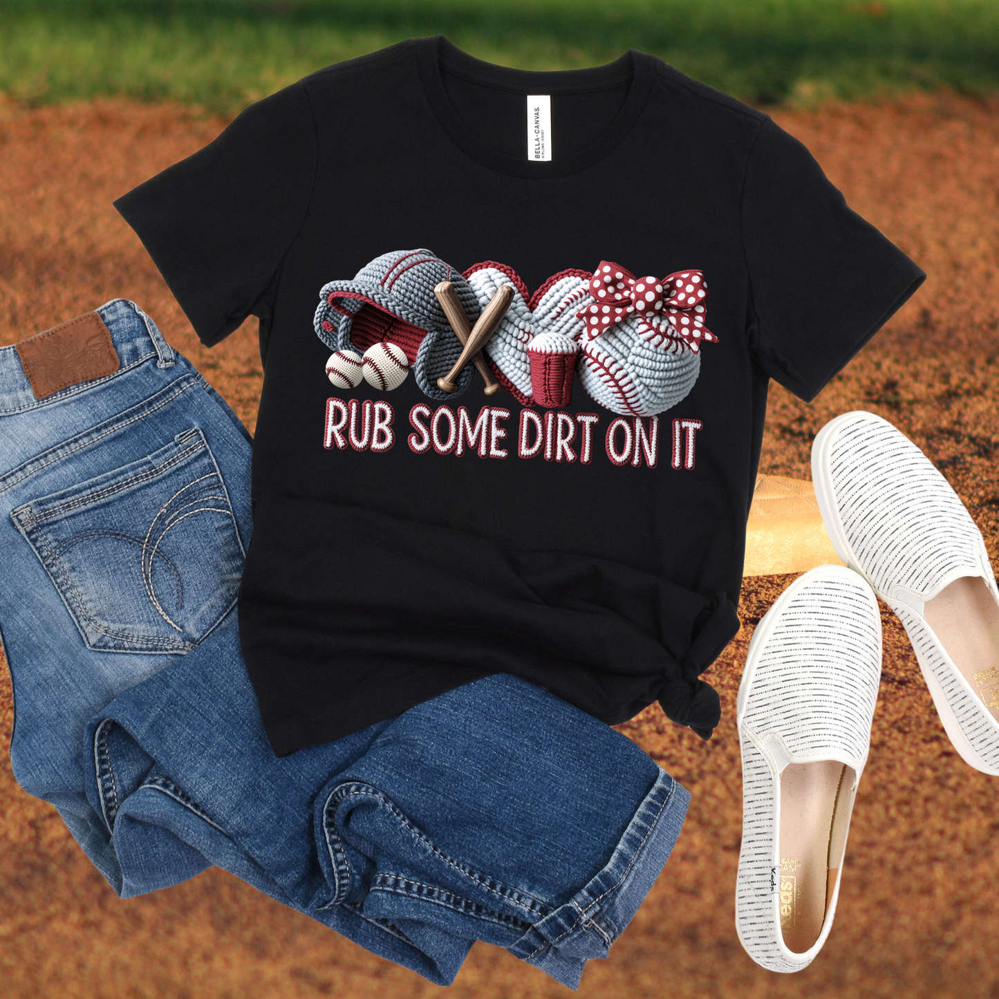 Rub Dirt on It Yarn Effect