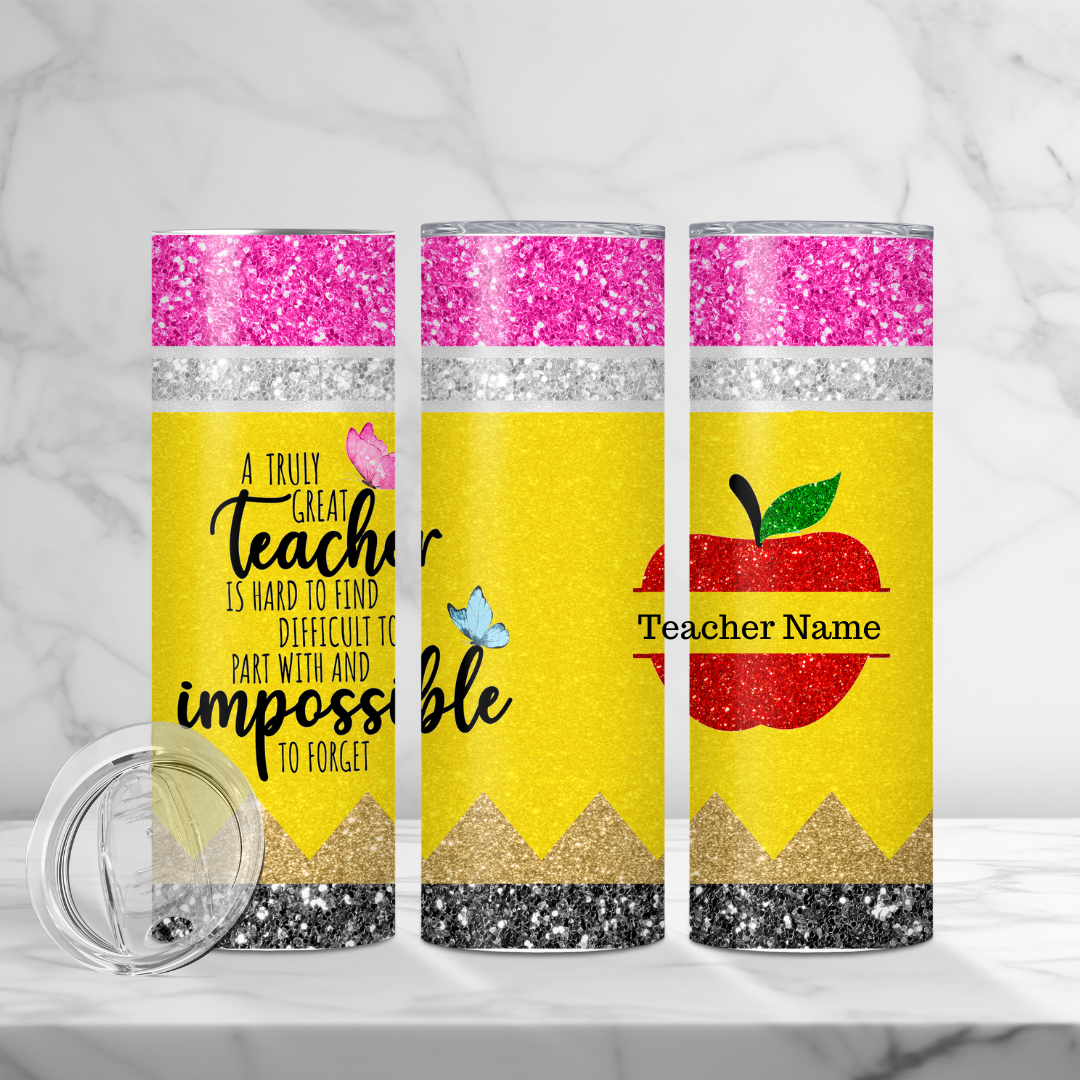 Pencil Teacher 20oz Tumbler