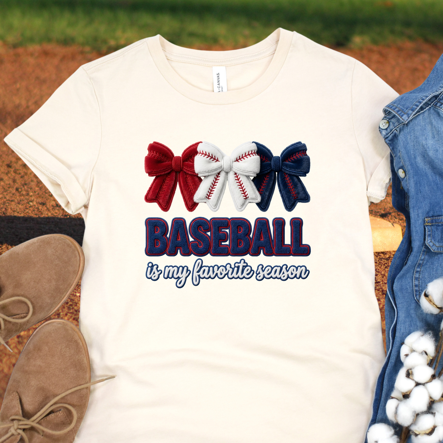 Baseball is My Favorite Season Yarn Effect
