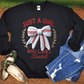 Just a Girl & Baseball Yarn Effect