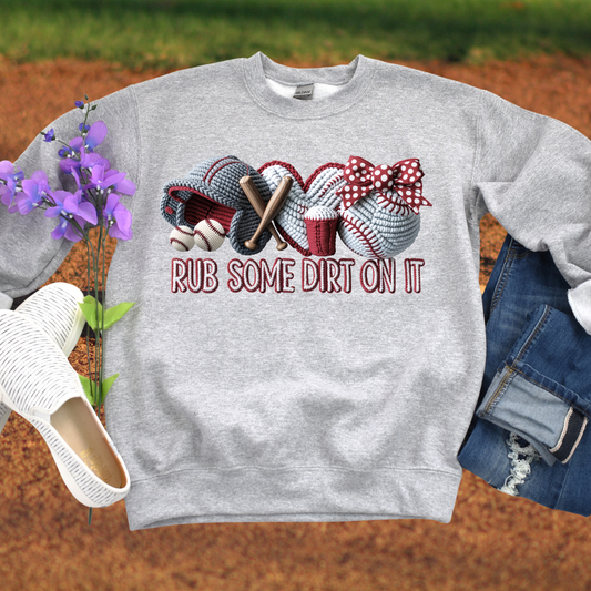 Rub Dirt on It Yarn Effect