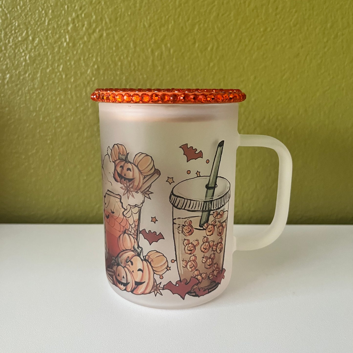 Fall Mouse Frosted Mug