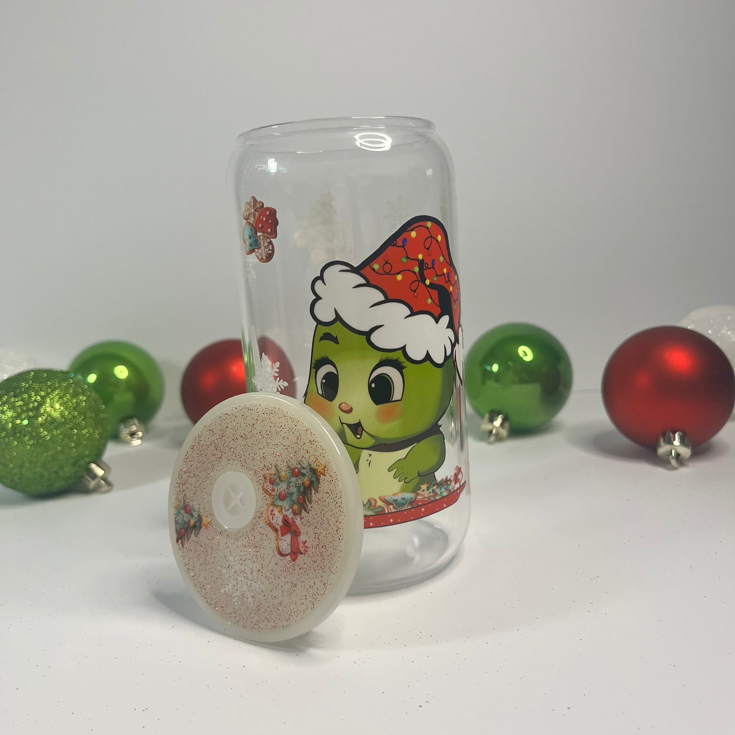 Baby Santa Grinch Cup