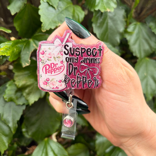 Suspect only Drinks Doc Pep Badge Reel