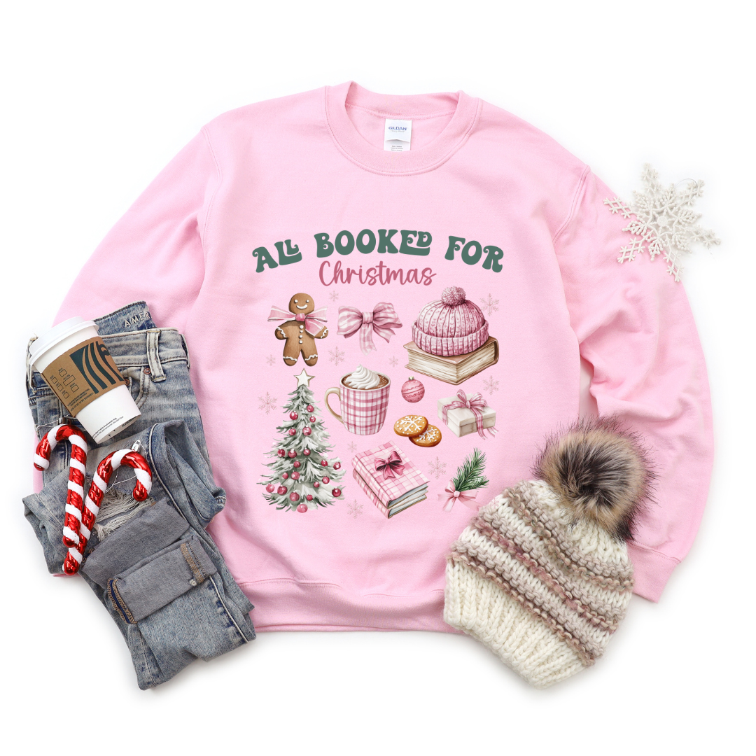 Booked for Christmas Sweater