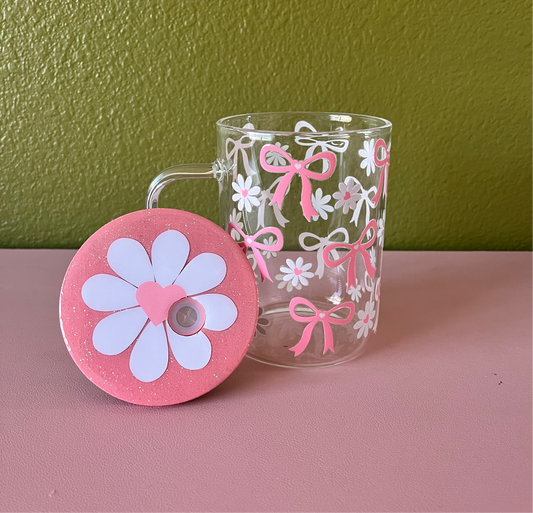 Bows and Daisies Mug