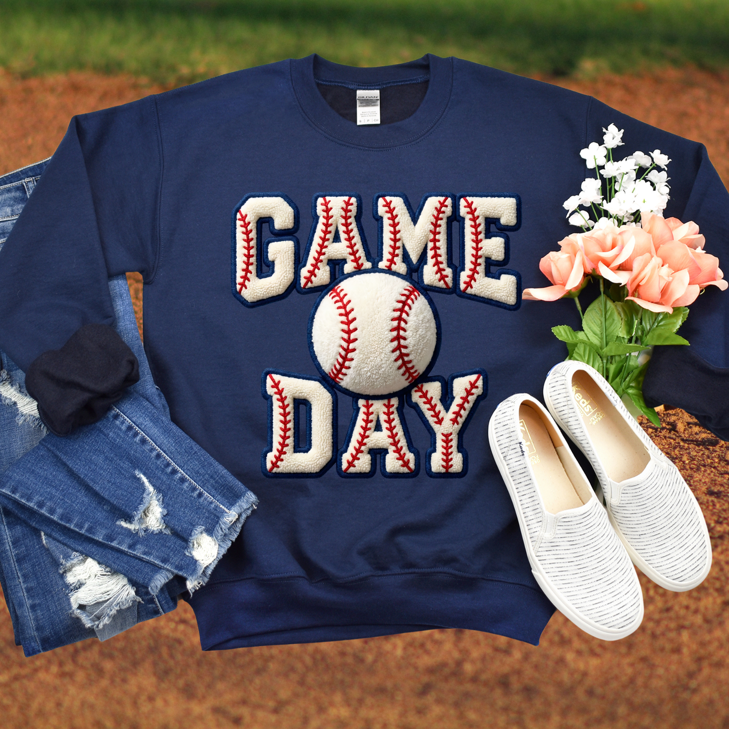 Game Day Ball Yarn Effect