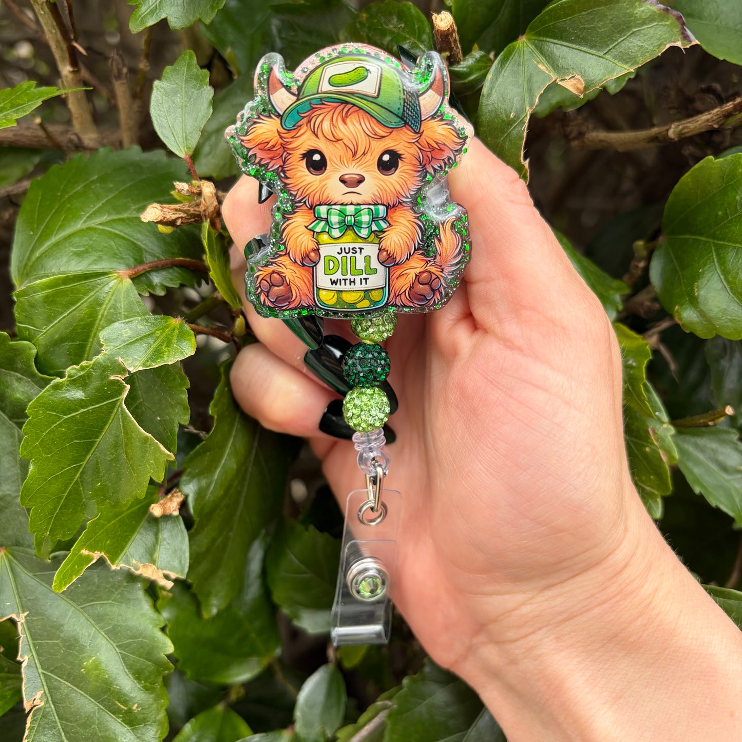 Dill with It Badge Reel