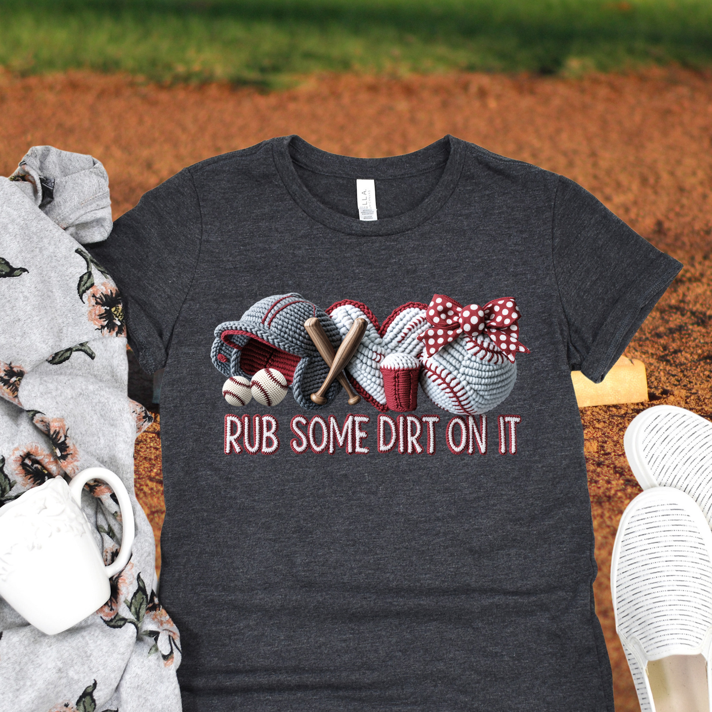 Rub Dirt on It Yarn Effect