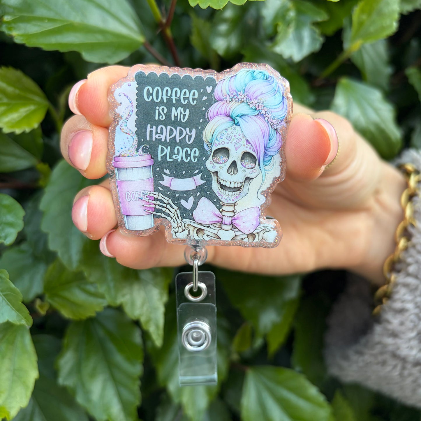 Coffee is my Happy Place Badge Reel