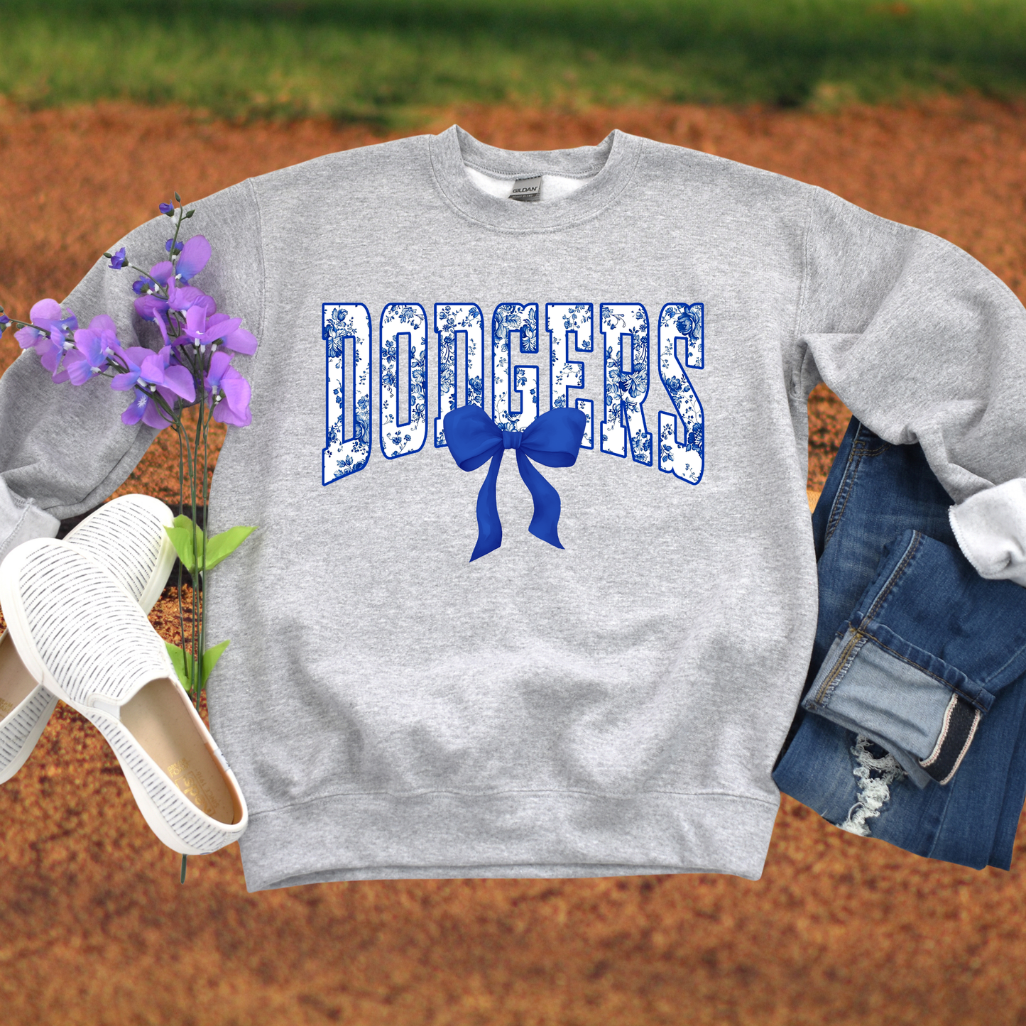 LA Baseball Floral