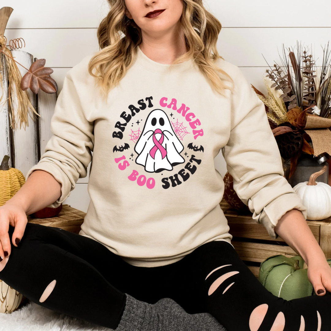 Cancer is Boo Sheet Sweater