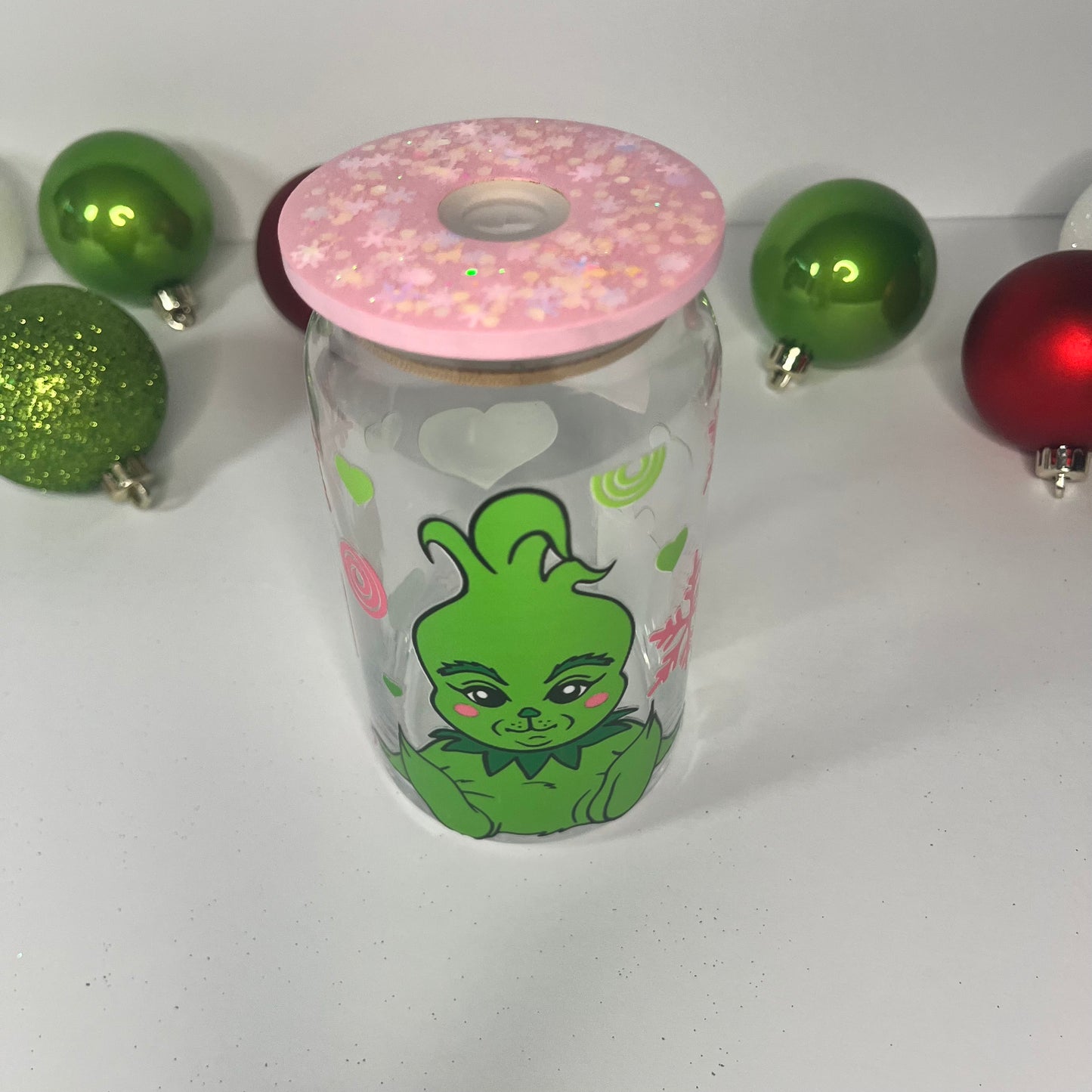 Baby Grinch Pinkmas Cup
