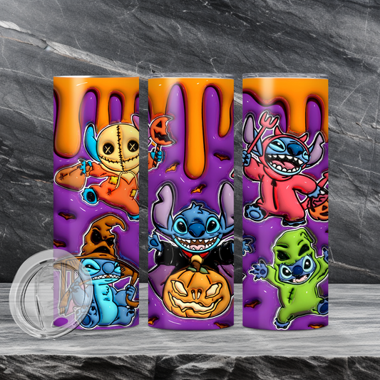 Alien Halloween Tumbler