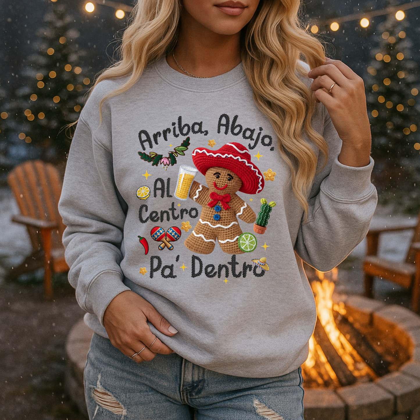 Arriba Gingerbread Yarn Effect