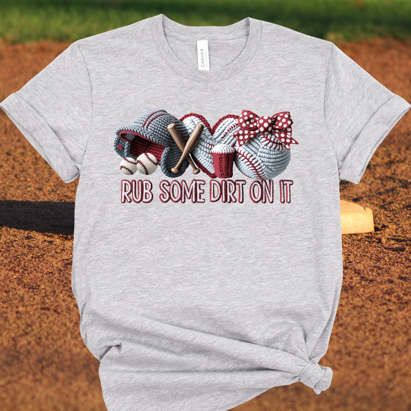 Rub Dirt on It Yarn Effect