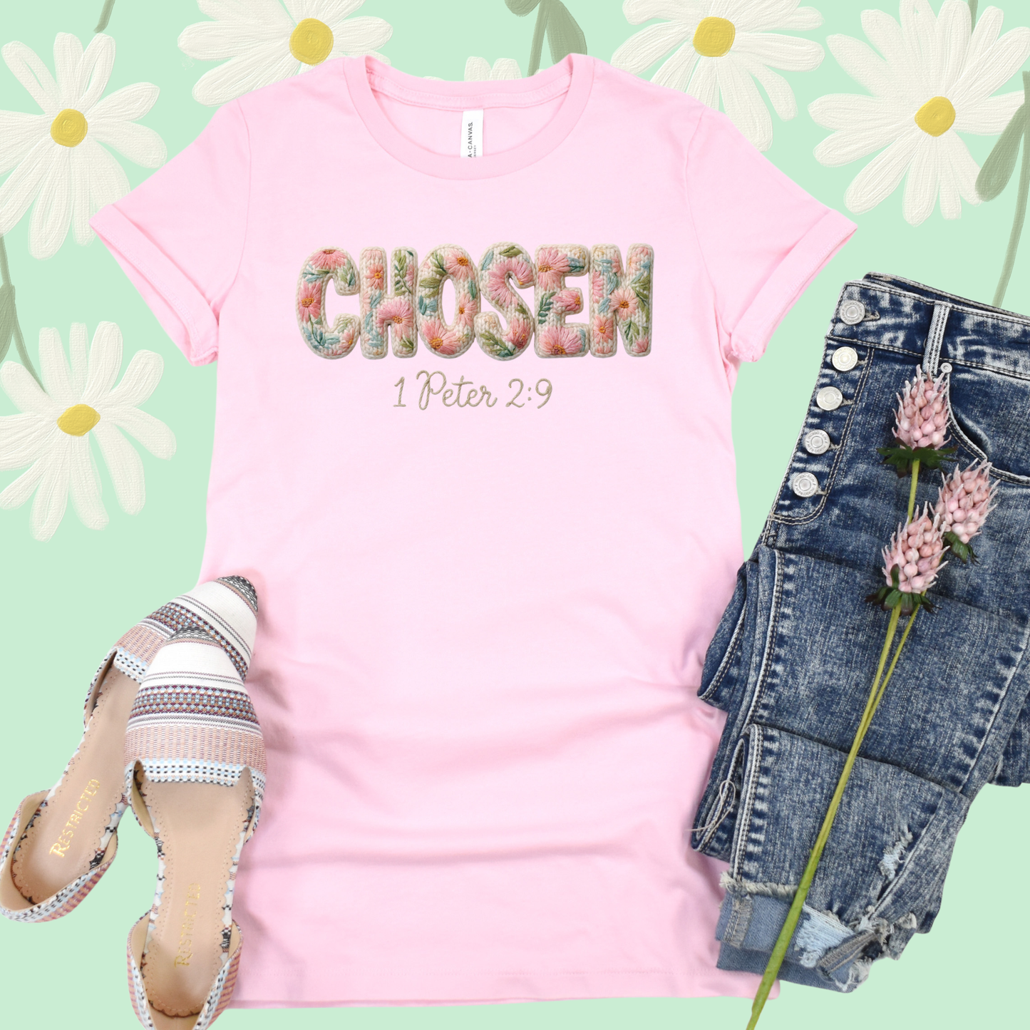 CHOSEN Yarn Effect Sweater