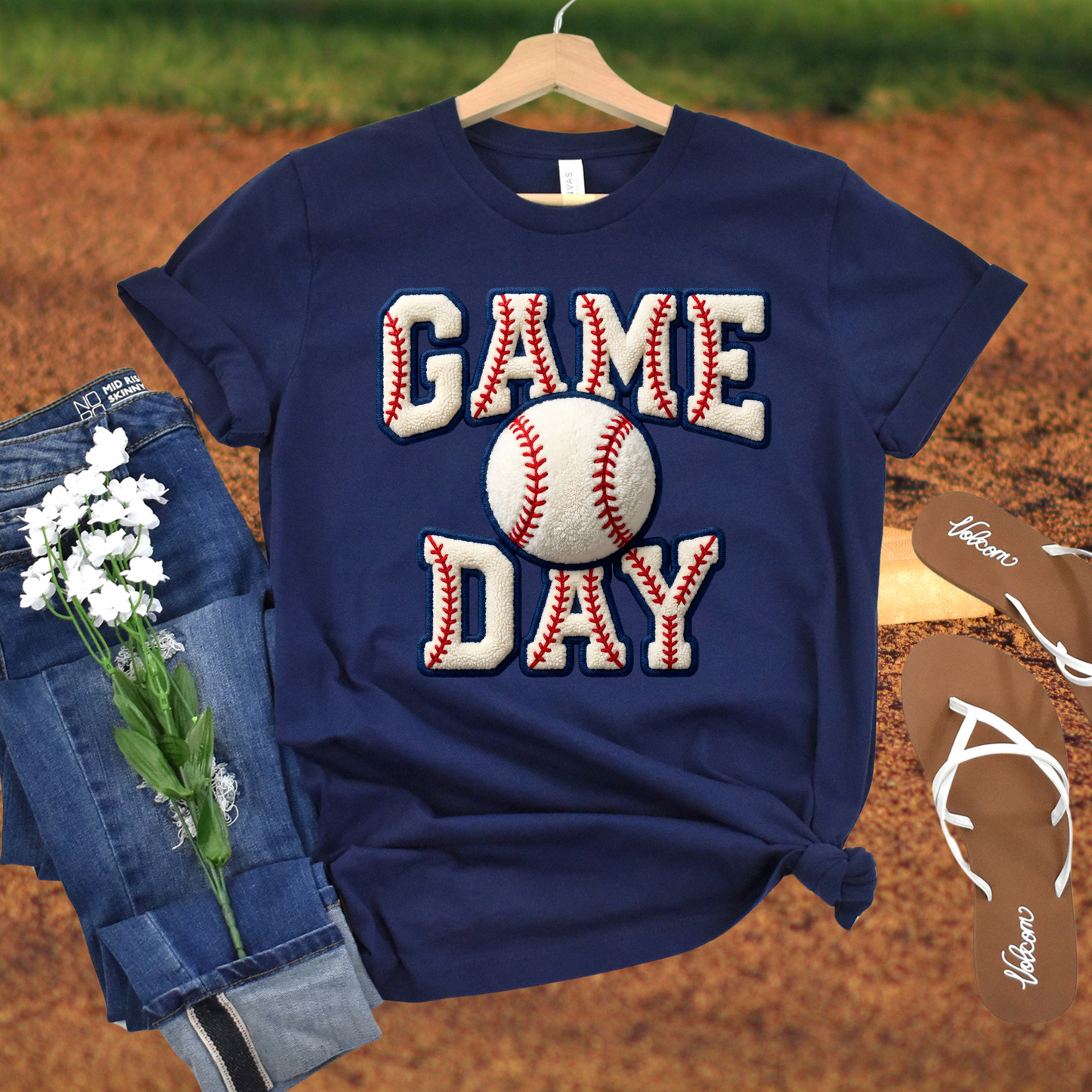 Game Day Ball Yarn Effect