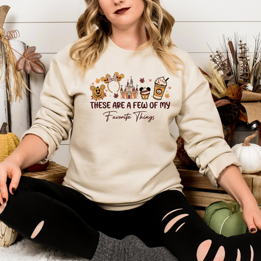 Magical Favorite Things Halloween Shirt or Sweater